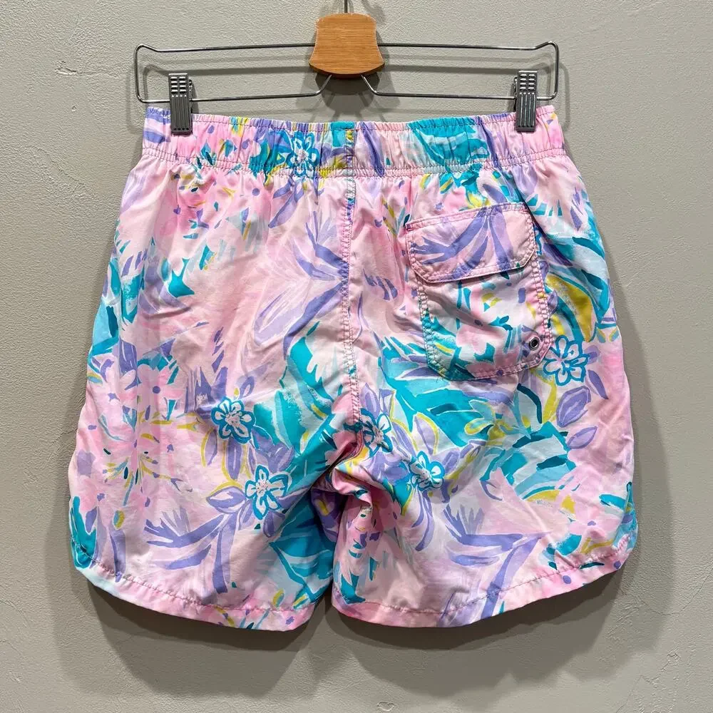 Lilly Pulitzer Men’s Capri Swim Trunks Chick Magnet - Size: Small